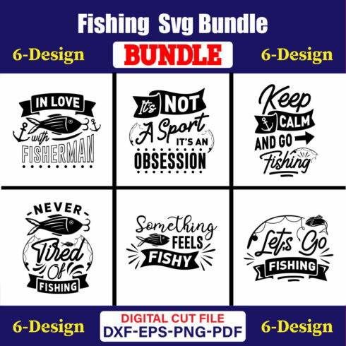Fishing T-shirt Design Bundle Vol-17 cover image.