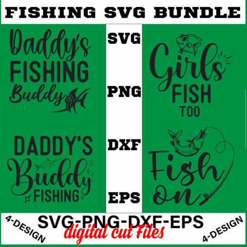 Fishing Design Bundle PNG ONLY, SVG bundle, Fishing svg, Fishing life Volume-01 cover image.