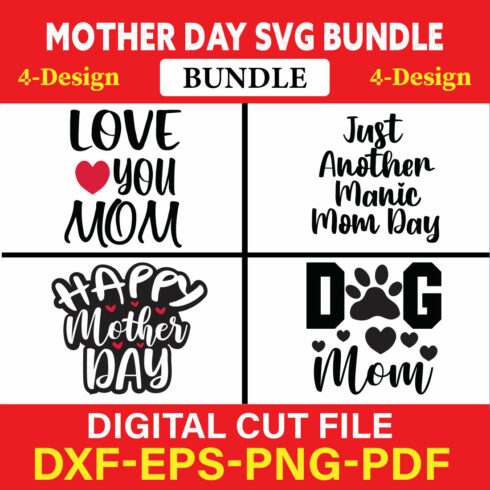 Mothers Day T-shirt Design Bundle Vol-31 cover image.