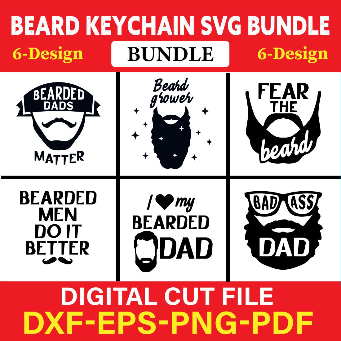 Motivation Keychain SVG Bundle, Round Keychain Design