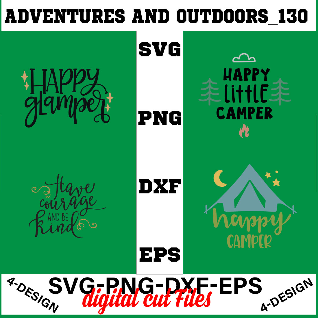 Adventures And Outdoors T-shirt Design Bundle Volume-14 cover image.