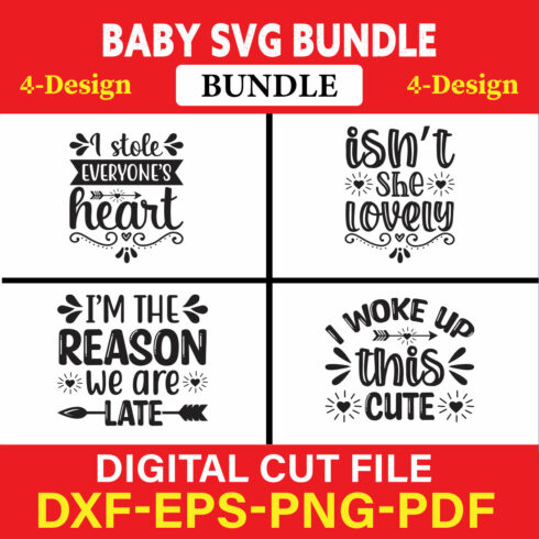 Baby T-shirt Design Bundle Vol-16 cover image.