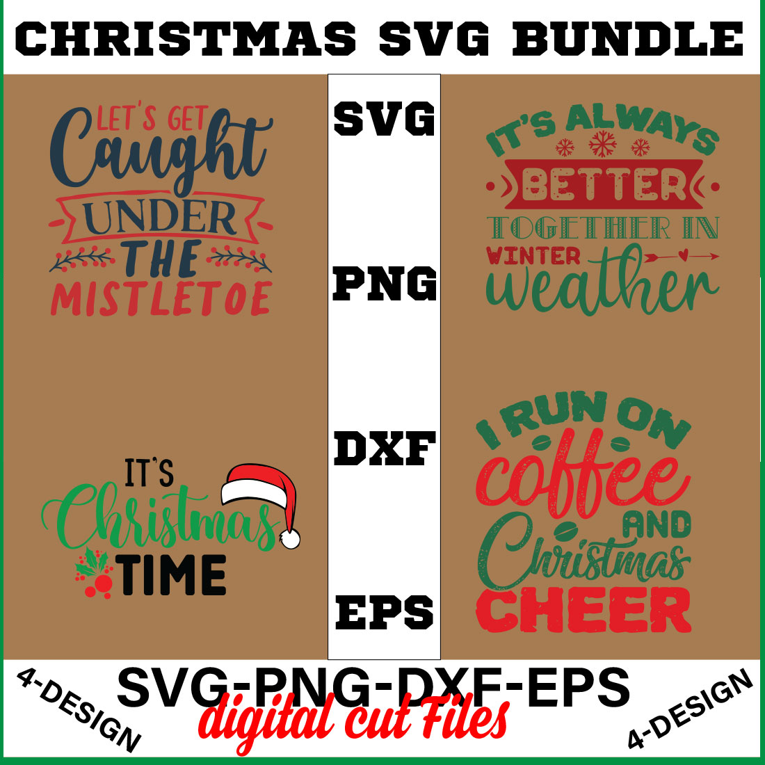 Christmas SVG Bundle Funny Christmas SVG Cut File Cricut Clip art Commercial Use Holiday SVG Christmas Sayings Quotes Winter Volume-27 cover image.