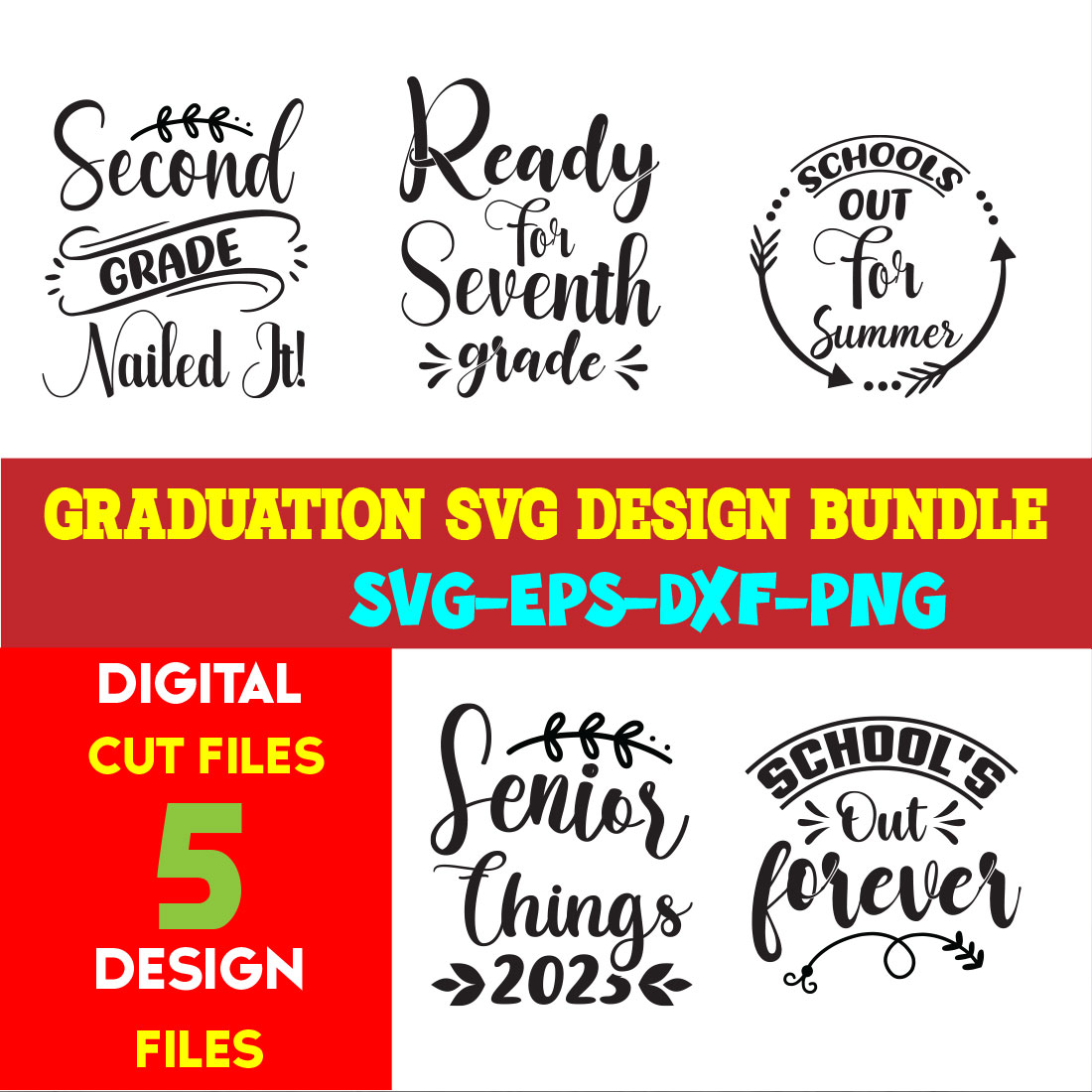 Graduation T-shirt Design Bundle Volume-15 cover image.