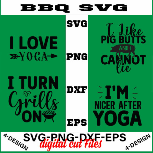 BBQ SVG T-shirt Design Bundle Volume-03 cover image.