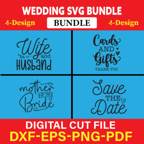 Wedding T-shirt Design Bundle Vol-30 cover image.
