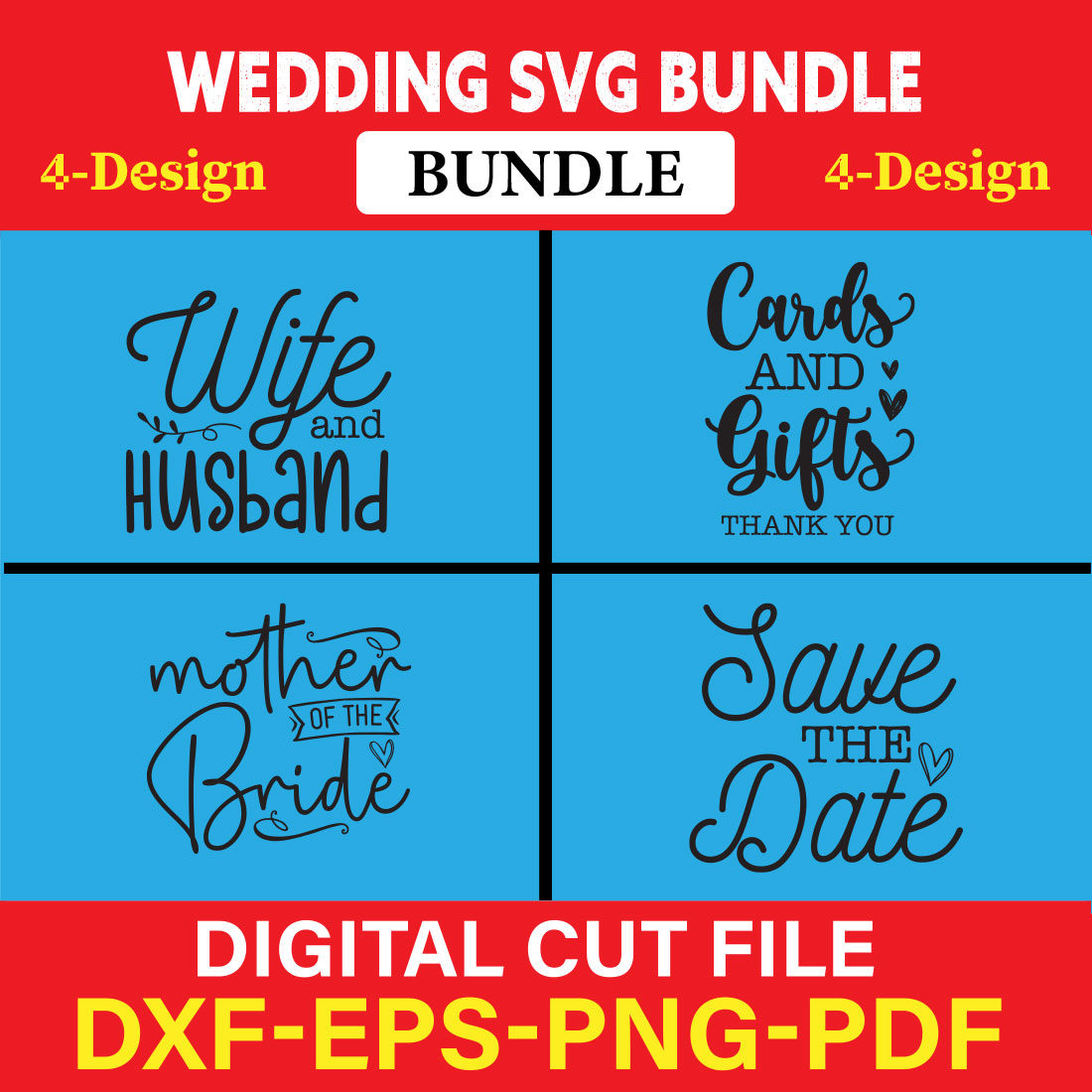 Wedding T-shirt Design Bundle Vol-30 cover image.