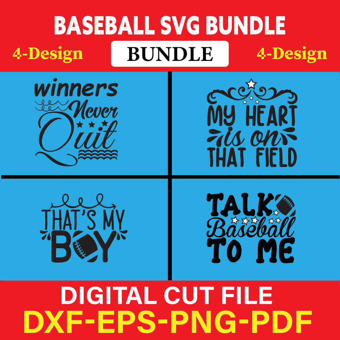 Baseball T-shirt Design Bundle 1