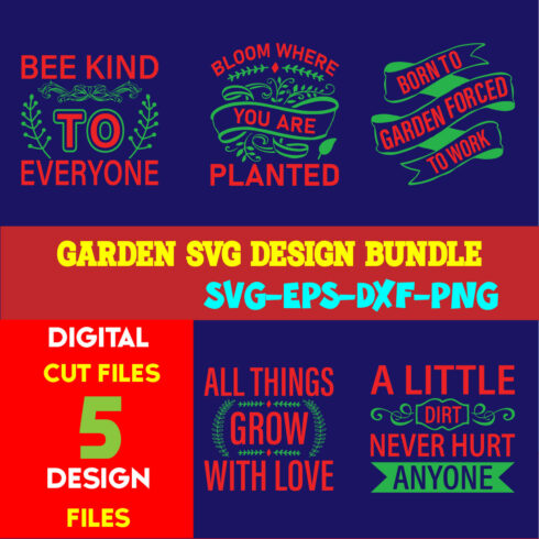 Garden T-shirt Design Bundle Volume-04 cover image.