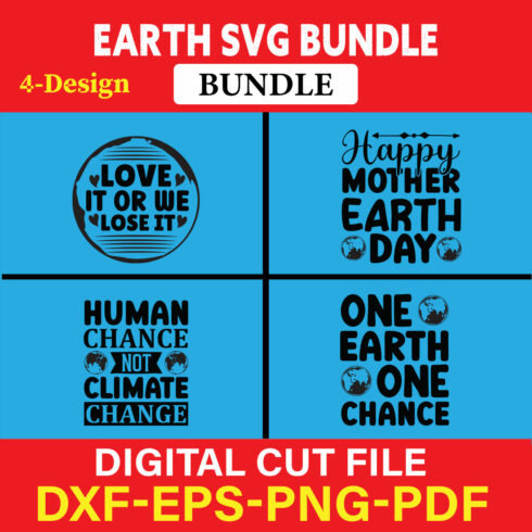Earth T-shirt Design Bundle Vol-2 cover image.