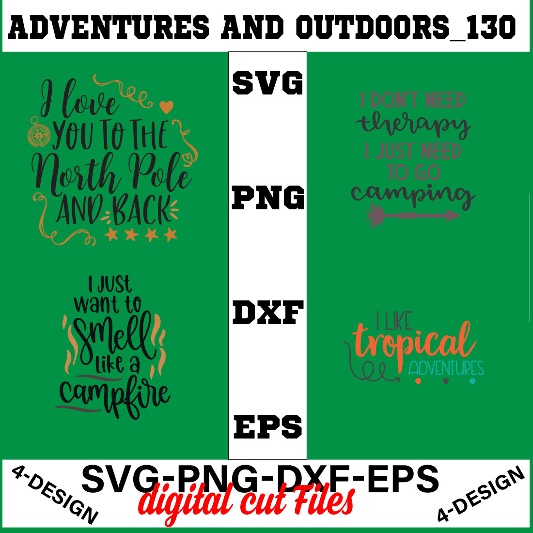 Adventures And Outdoors T-shirt Design Bundle Volume-16 cover image.