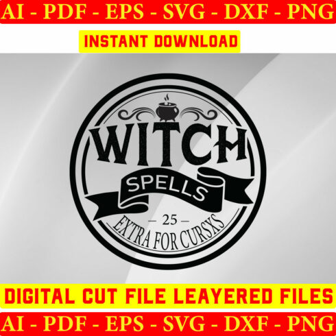 Witch Spells 25 Extra For Cursxs cover image.