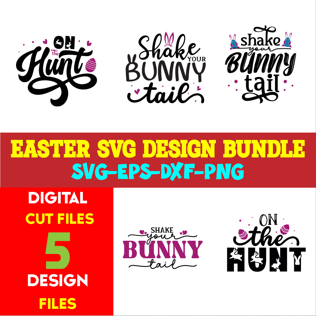 Easter T-shirt Design Bundle Volume-14 cover image.