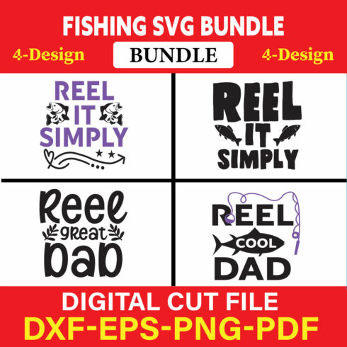 Fishing T-shirt Design Bundle Vol-9 cover image.