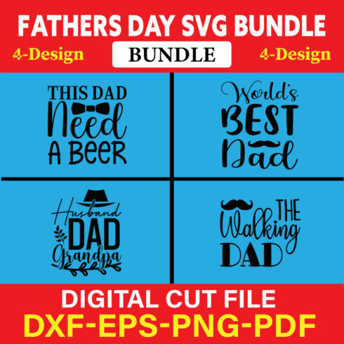 Fathers Day T-shirt Design Bundle Vol-15 cover image.