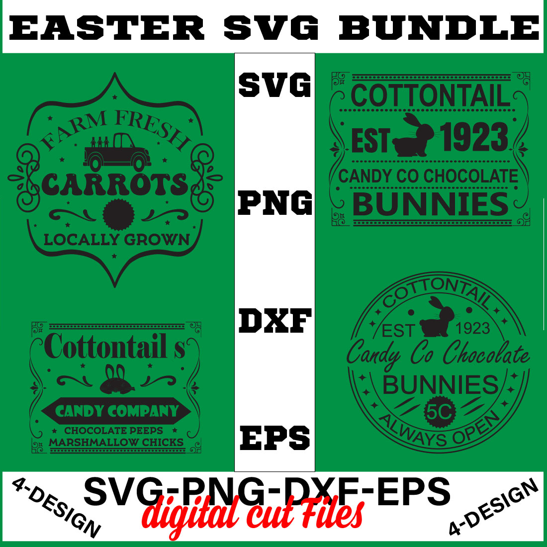 Happy Easter SVG Bundle, Easter SVG, Easter quotes, Easter Bunny svg, Easter Egg svg, Volume-09 cover image.