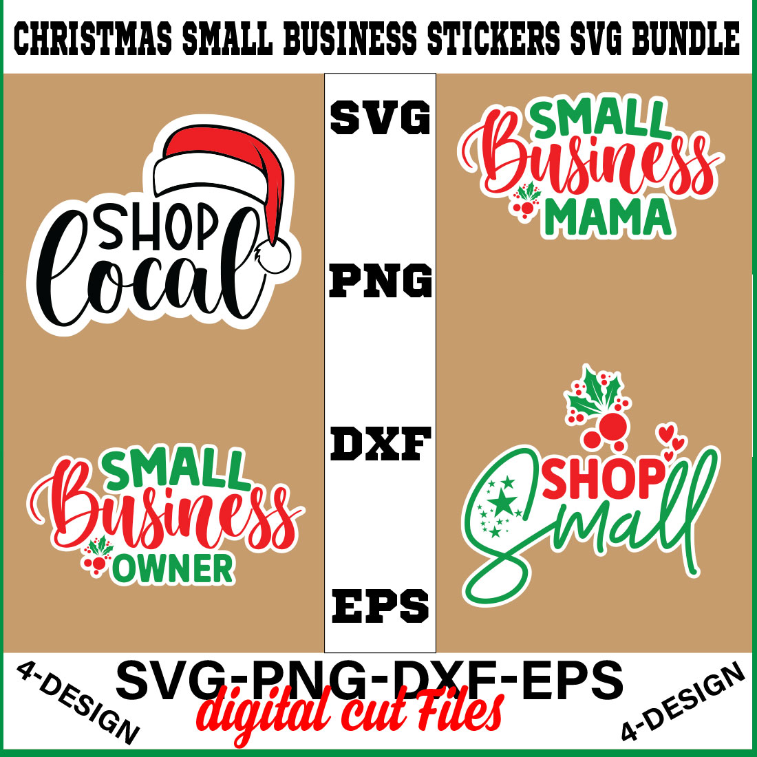 Christmas SVG Bundle Funny Christmas SVG Cut File Cricut Clip art Commercial Use Holiday SVG Christmas Sayings Quotes Winter Volume-14 cover image.