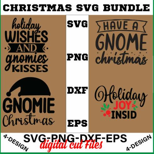 Christmas SVG Bundle Funny Christmas SVG Cut File Cricut Clip art Commercial Use Holiday SVG Christmas Sayings Quotes Winter Volume-26 cover image.