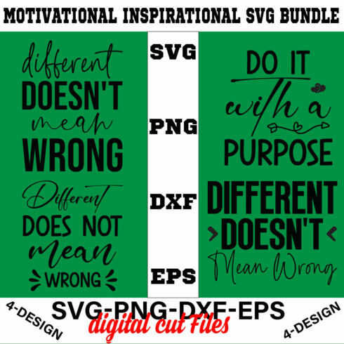 Motivational Inspirational Svg Bundle Vol-03 cover image.