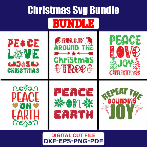 Christmas T-shirt Design Bundle Vol-68 cover image.