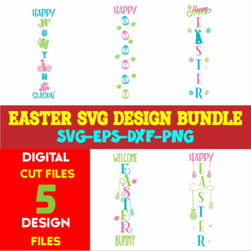 Easter T-shirt Design Bundle Volume-02 cover image.