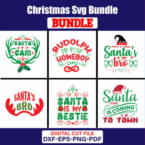 Christmas T-shirt Design Bundle Vol-69 cover image.