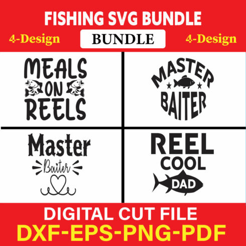 Fishing T-shirt Design Bundle Vol-8 cover image.
