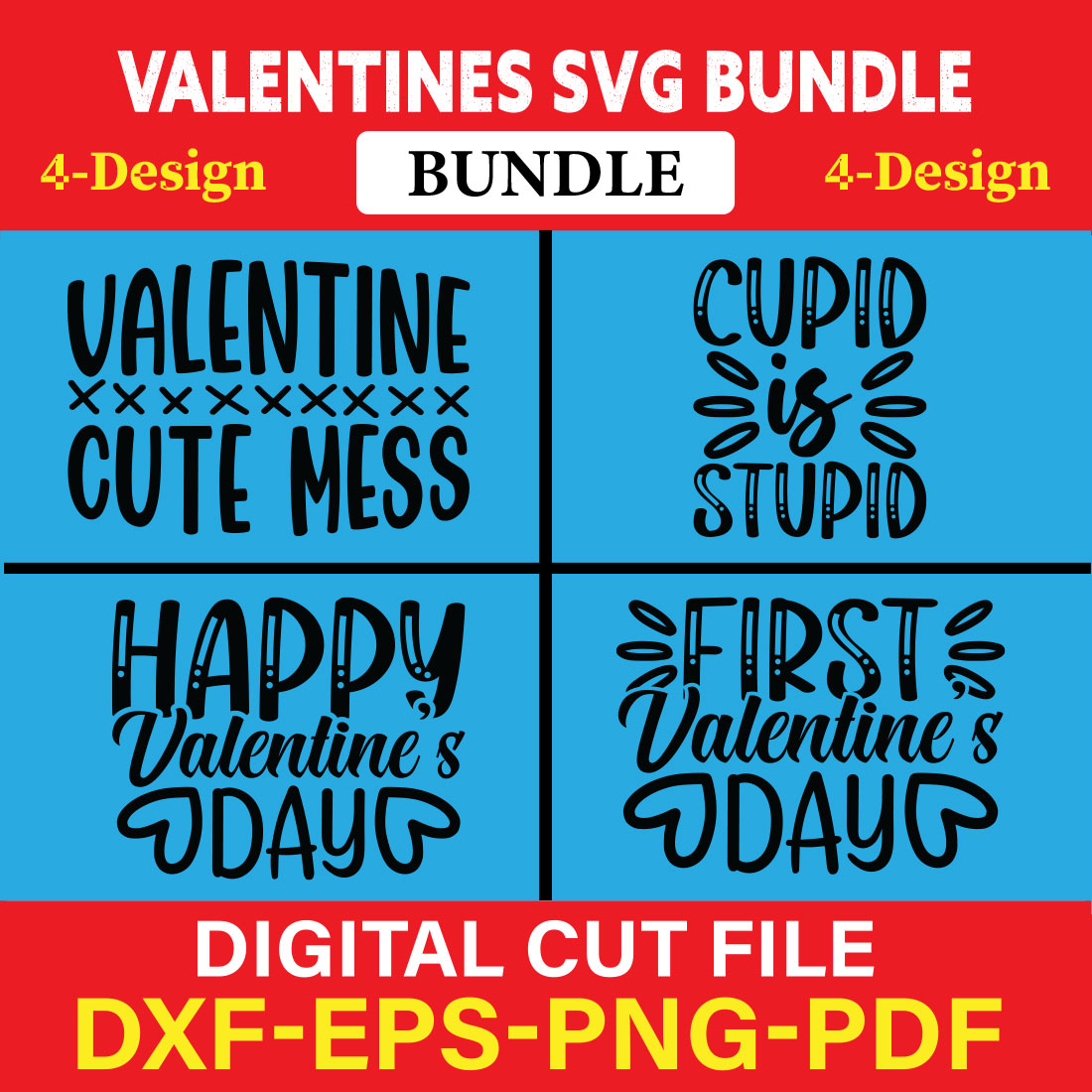 Valentines T-shirt Design Bundle Vol-39 cover image.