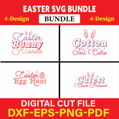 Easter T-shirt Design Bundle Vol-11 cover image.