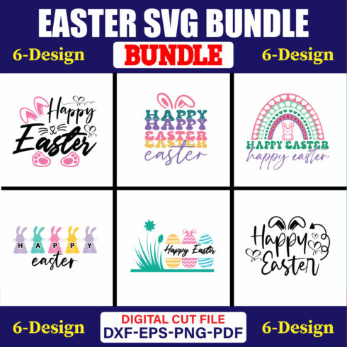 Easter SVG T-shirt Design Bundle Vol-31 cover image.