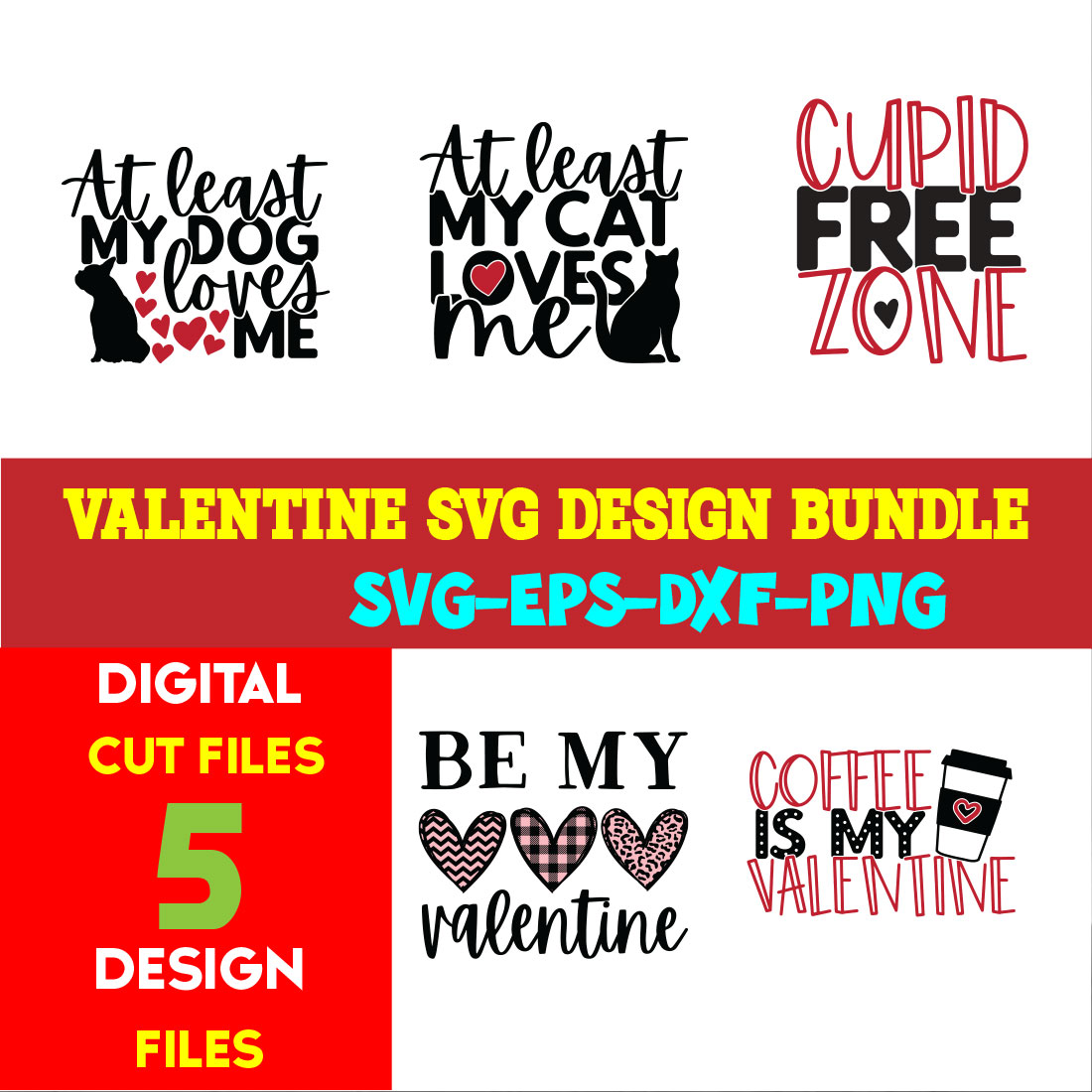 Valentine T-shirt Design Bundle Volume-02 cover image.