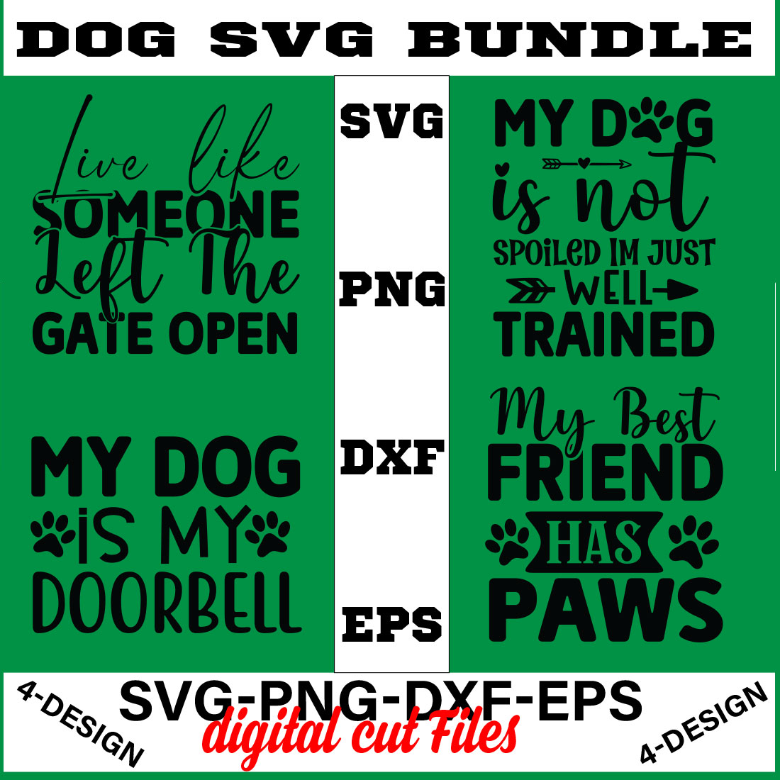 Dog Bundle SVG, Dog Mom Svg, Dog Lover Svg, Cricut Svg, Dog Quote, Funny Svg, Pet Mom Svg, Cut Files Volume-12 cover image.