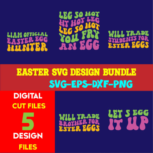 Easter T-shirt Design Bundle Volume-02 cover image.