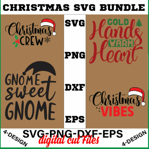 Christmas SVG Bundle Funny Christmas SVG Cut File Cricut Clip art Commercial Use Holiday SVG Christmas Sayings Quotes Winter Volume-25 cover image.