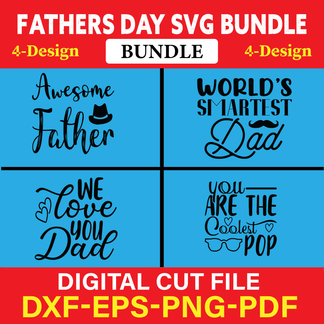 Fathers Day T-shirt Design Bundle Vol-10 cover image.