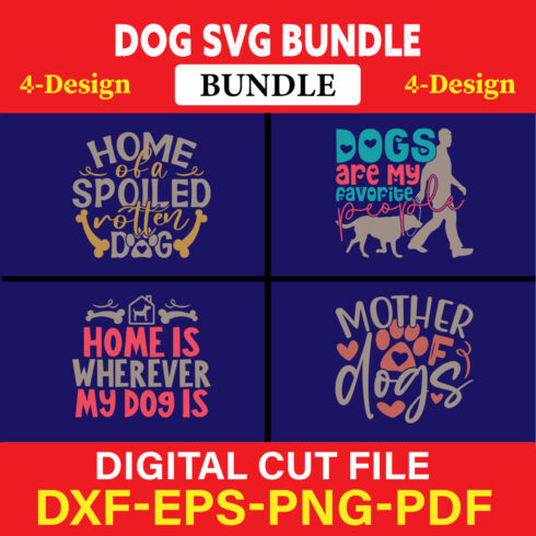 Dog T-shirt Design Bundle Vol-27 cover image.