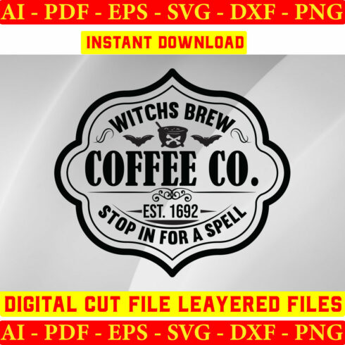 Witchs Brew Coffee Co Est 1692 Stop In For A Spell cover image.