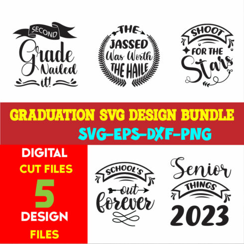 Graduation T-shirt Design Bundle Volume-07 cover image.