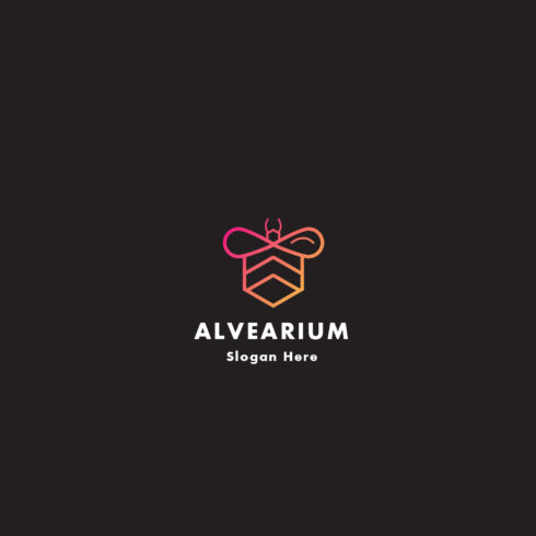 Alvearium Bee Logo Design cover image.