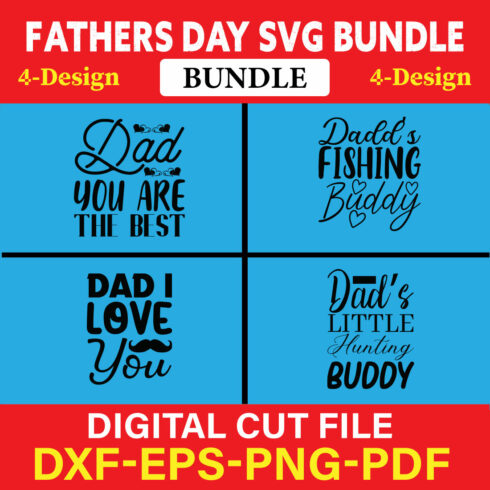 Fathers Day T-shirt Design Bundle Vol-7 cover image.