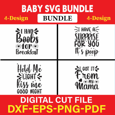 Baby T-shirt Design Bundle Vol-9 cover image.