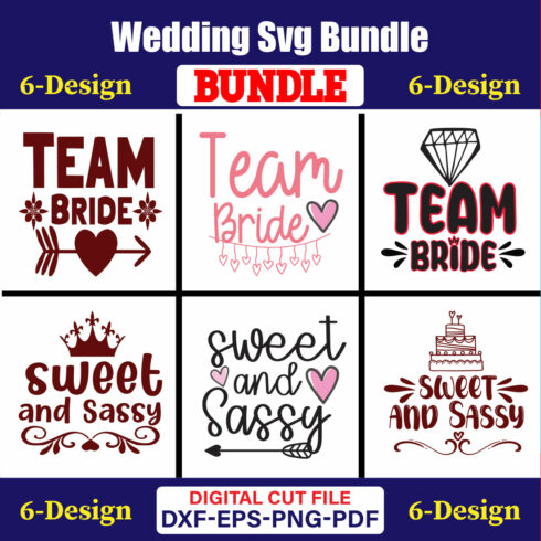Wedding T-shirt Design Bundle Vol-37 cover image.