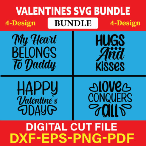 Valentines T-shirt Design Bundle Vol-37 cover image.