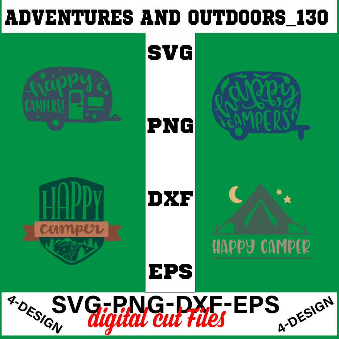 Adventures And Outdoors T-shirt Design Bundle Volume-13 cover image.