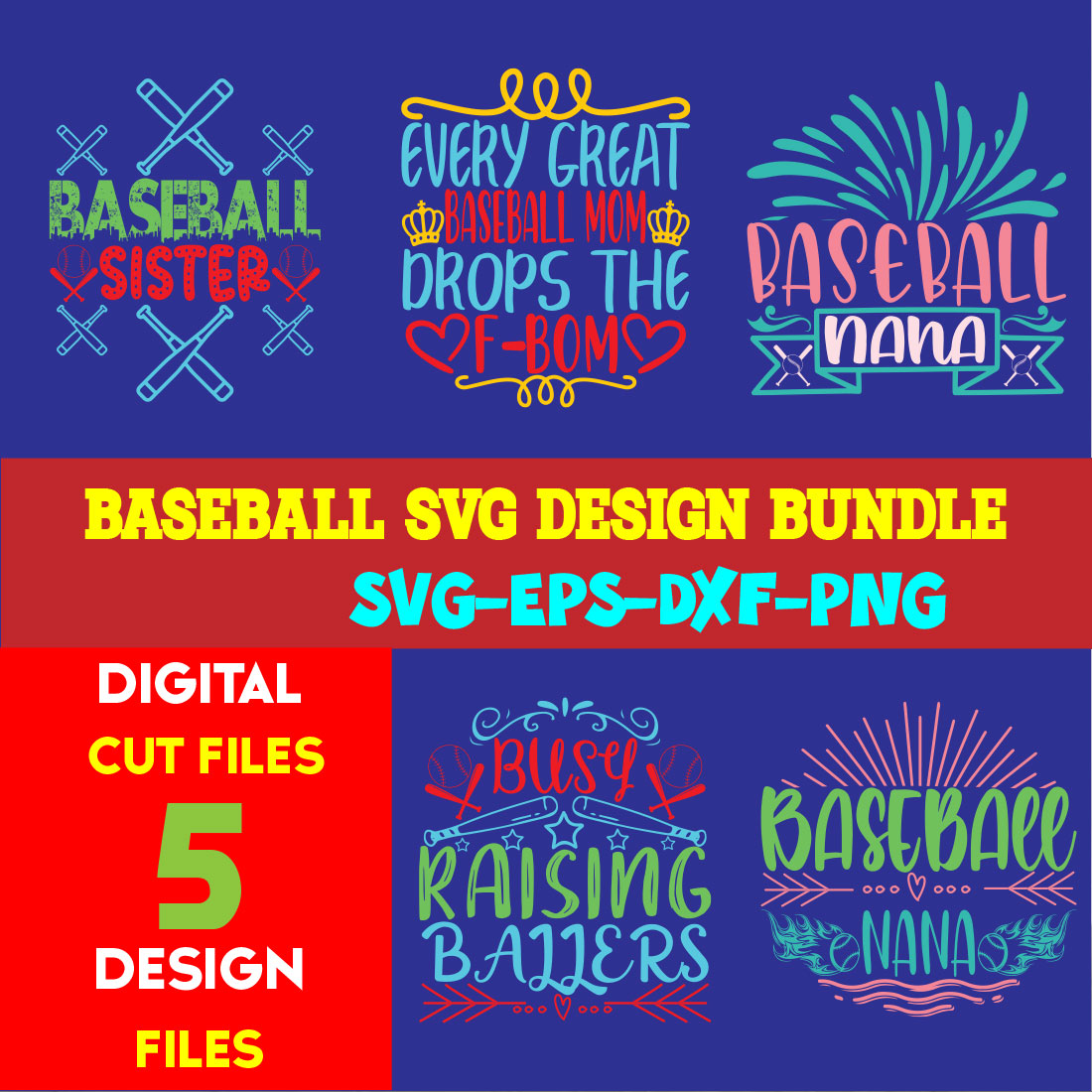 Baseball T-shirt Design Bundle Volume-03 cover image.