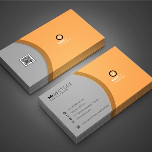 Modern Creative Business Card Template 02 cover image.