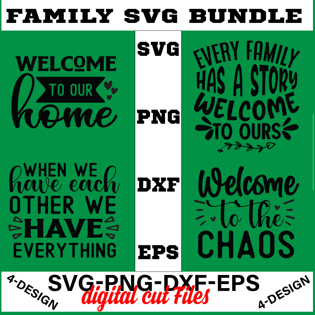 Family Quotes svg, Family svg Bundle, Family Sayings svg, Family Bundle svg Volume-11 cover image.