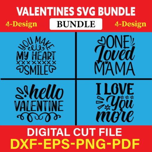 Valentines T-shirt Design Bundle Vol-40 cover image.