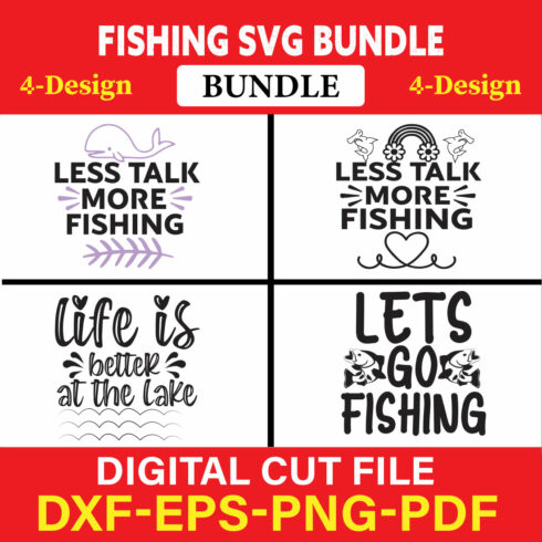 Fishing T-shirt Design Bundle Vol-6 cover image.