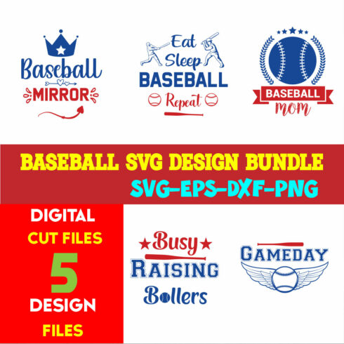 Baseball T-shirt Design Bundle Volume-14 cover image.